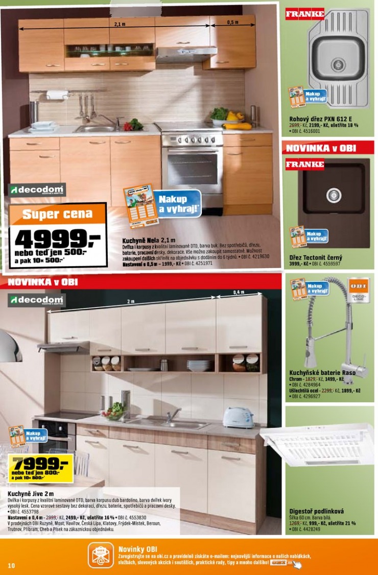 leták OBI Aktuální leták od 10.10.2013 strana 1 leták OBI Aktuální leták od 10.10.2013 strana 1