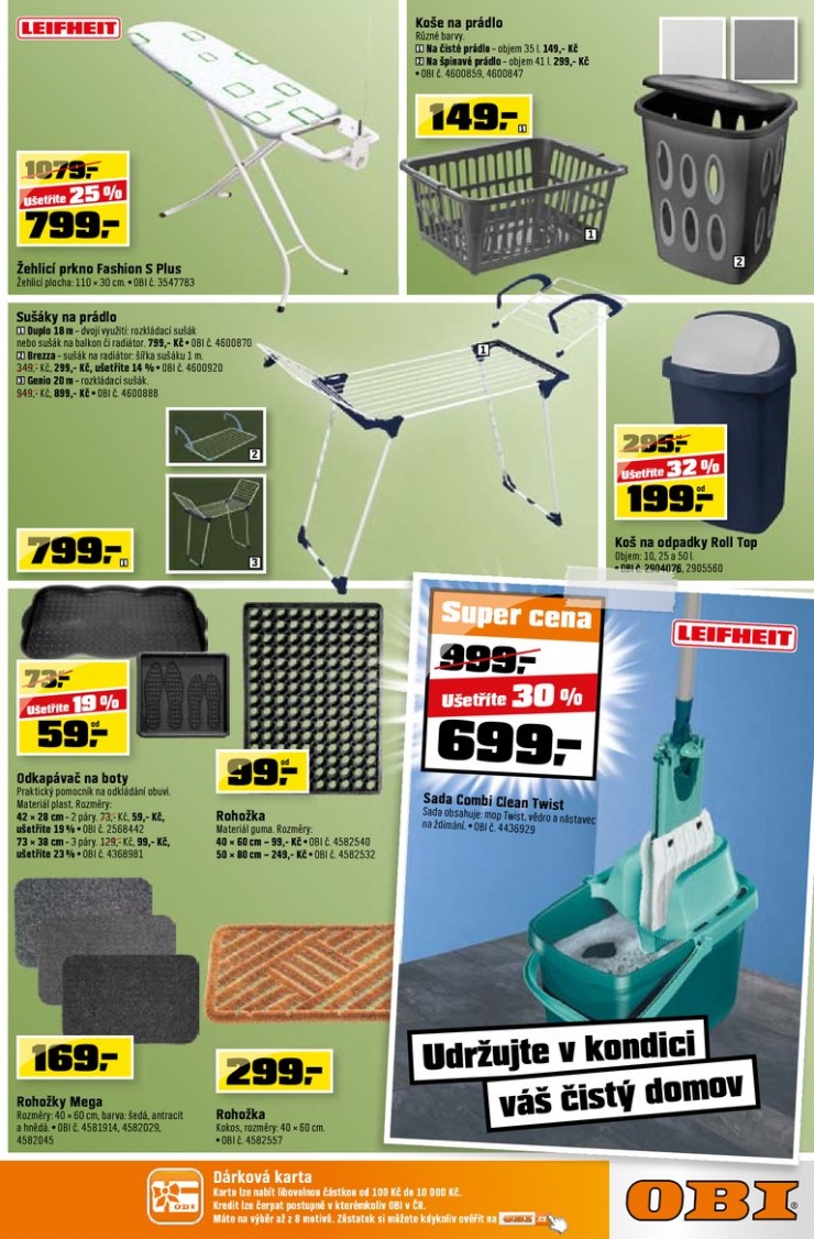 leták OBI Aktuální leták od 10.10.2013 strana 1 leták OBI Aktuální leták od 10.10.2013 strana 1
