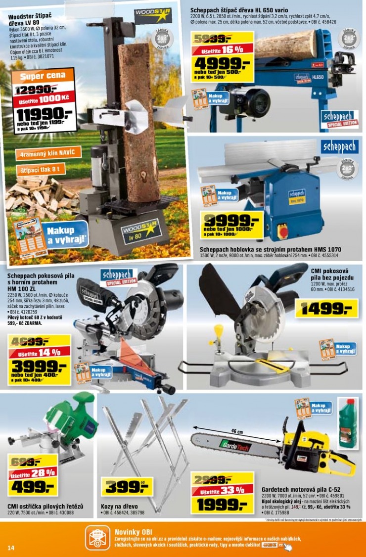 leták OBI Aktuální leták od 10.10.2013 strana 1 leták OBI Aktuální leták od 10.10.2013 strana 1