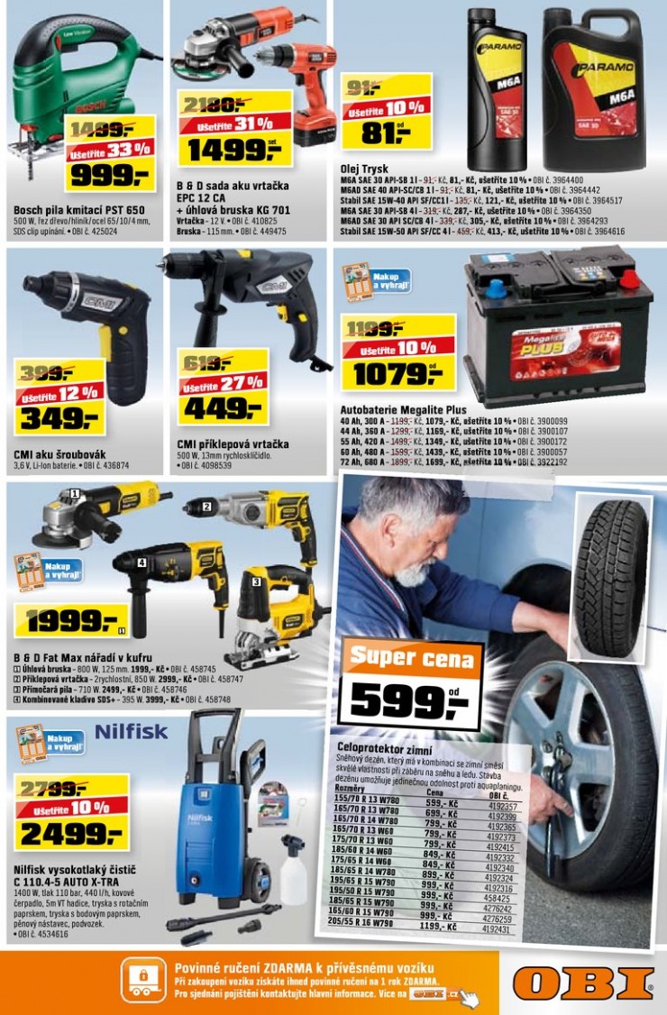 leták OBI Aktuální leták od 10.10.2013 strana 1 leták OBI Aktuální leták od 10.10.2013 strana 1
