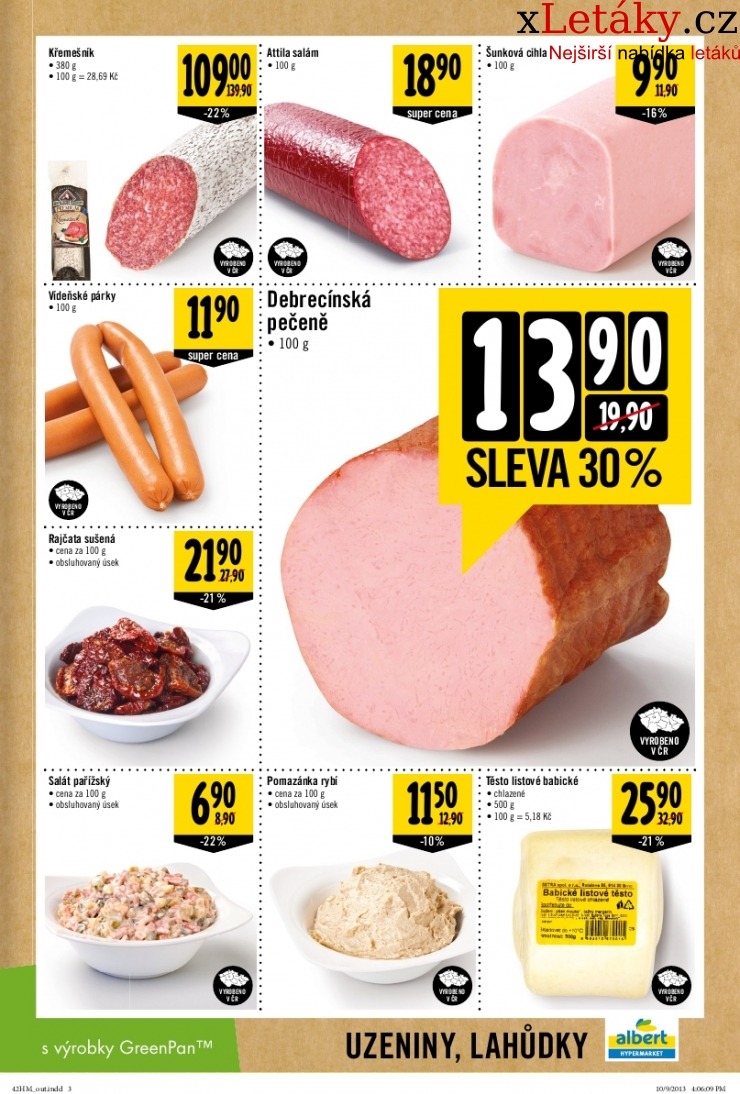 leták Albert Hypermarket akční leták strana 1 leták Albert Hypermarket akční leták strana 1