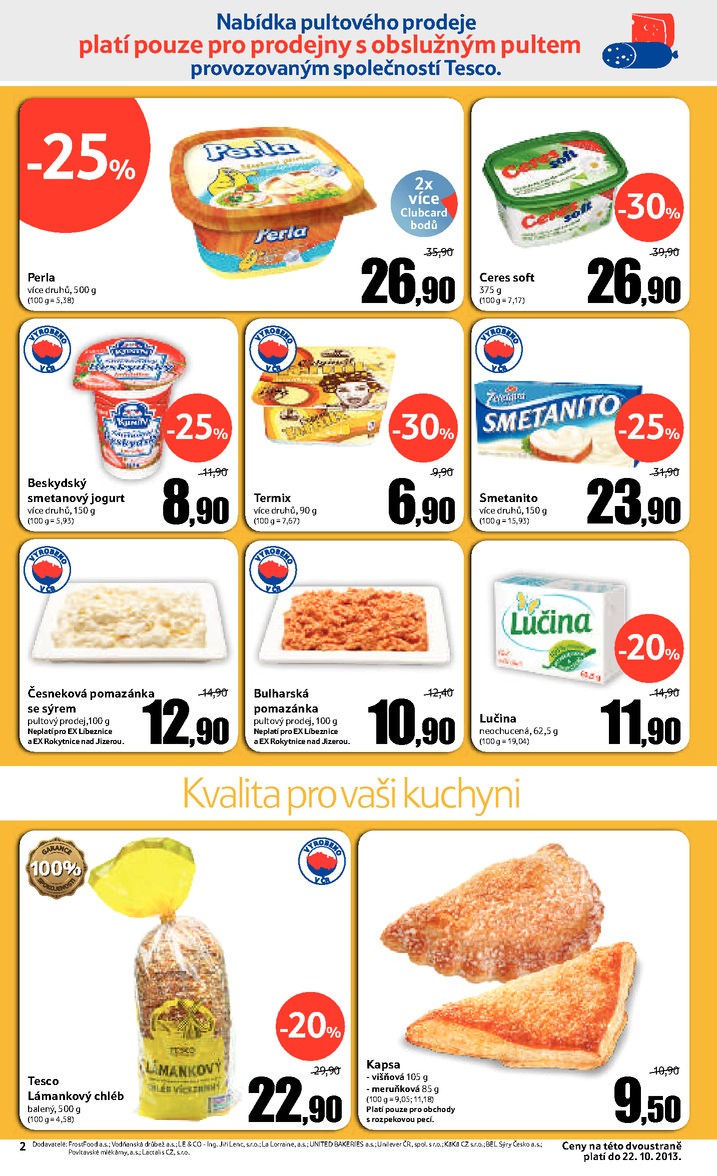leták Tesco Expres obchody od 16.10.2013 strana 1 leták Tesco Expres obchody od 16.10.2013 strana 1