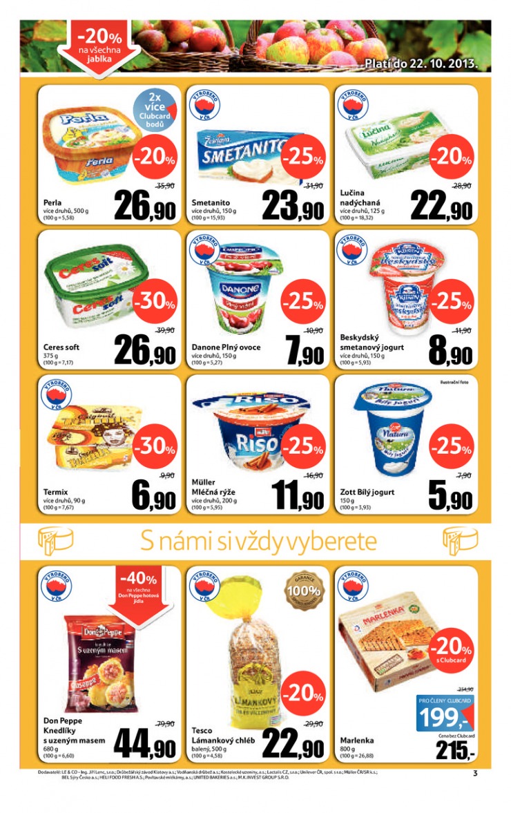 leták Tesco supermarkety od 16.10.2013 strana 1 leták Tesco supermarkety od 16.10.2013 strana 1
