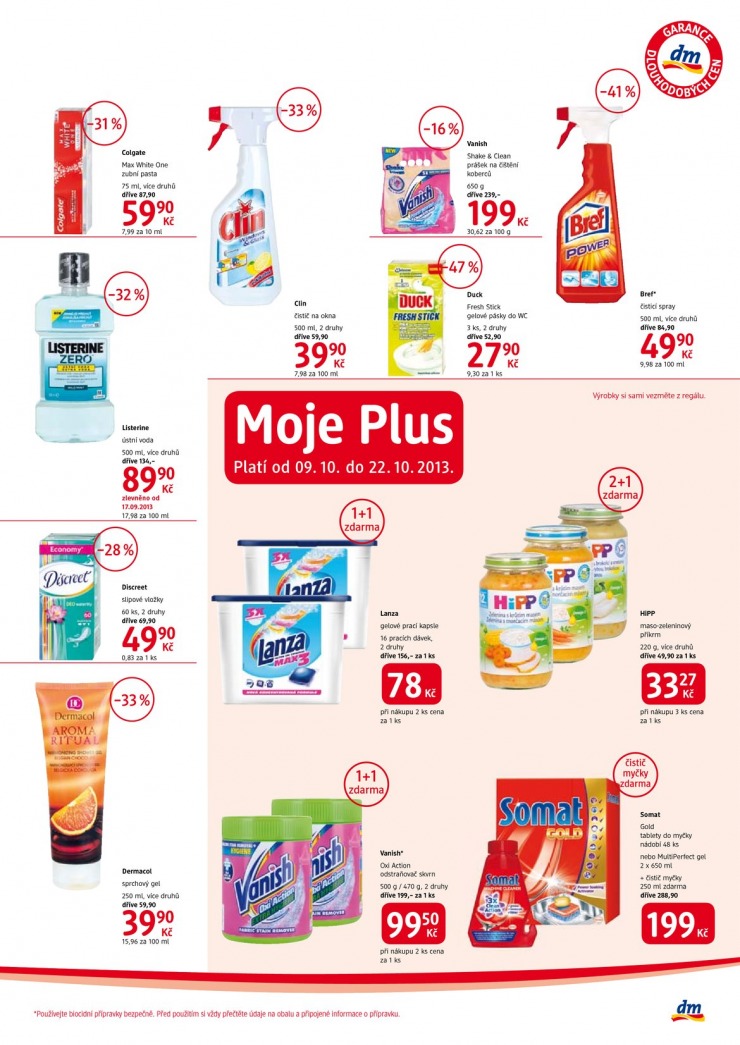 leták DM drogerie Journall Express od 9.10.2013 strana 1 leták DM drogerie Journall Express od 9.10.2013 strana 1