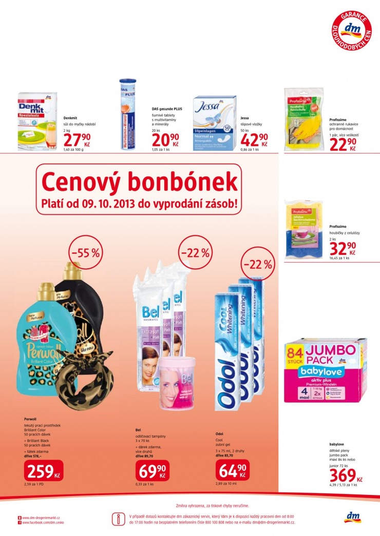 leták DM drogerie Journall Express od 9.10.2013 strana 1 leták DM drogerie Journall Express od 9.10.2013 strana 1