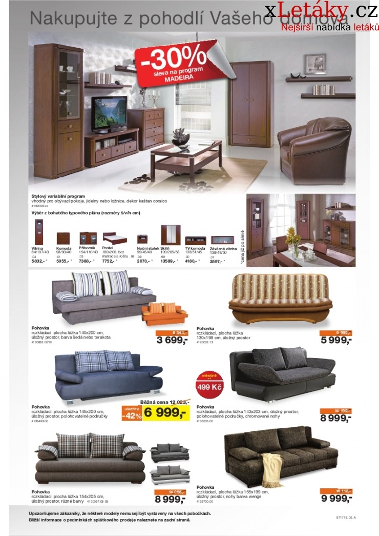 leták Sconto nábytek leták strana 1 leták Sconto nábytek leták strana 1