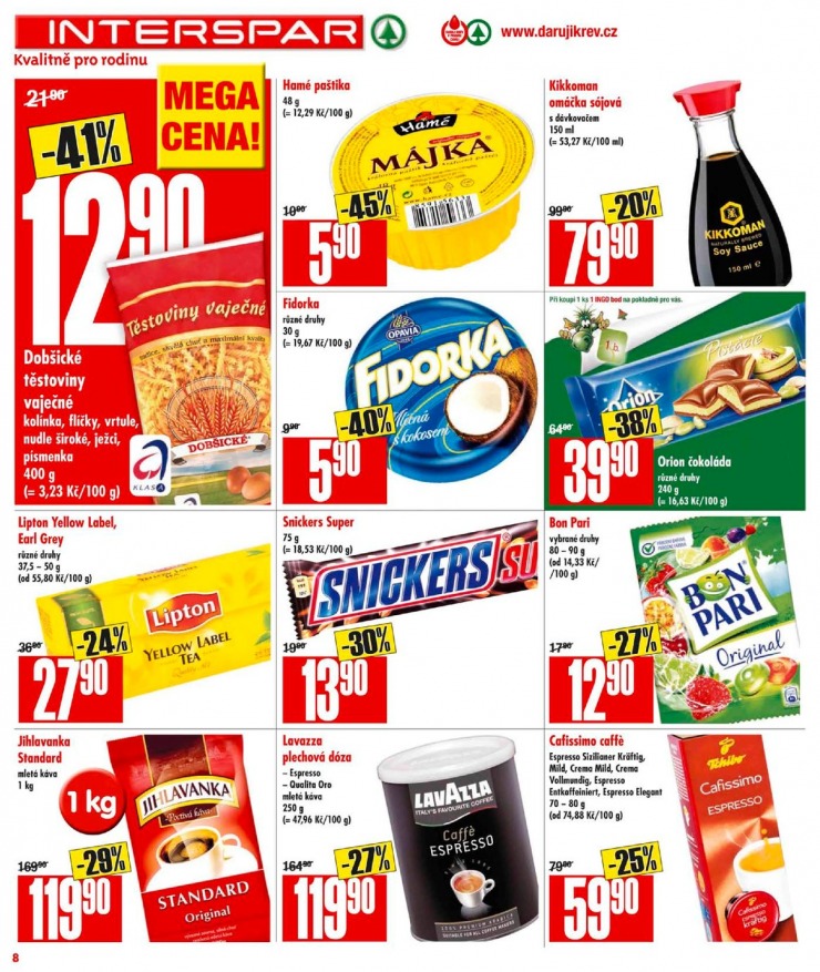 leták Interspar Akční nabídka od 16.10.2013 strana 1 leták Interspar Akční nabídka od 16.10.2013 strana 1