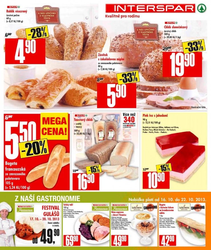 leták Interspar Akční nabídka od 16.10.2013 strana 1 leták Interspar Akční nabídka od 16.10.2013 strana 1