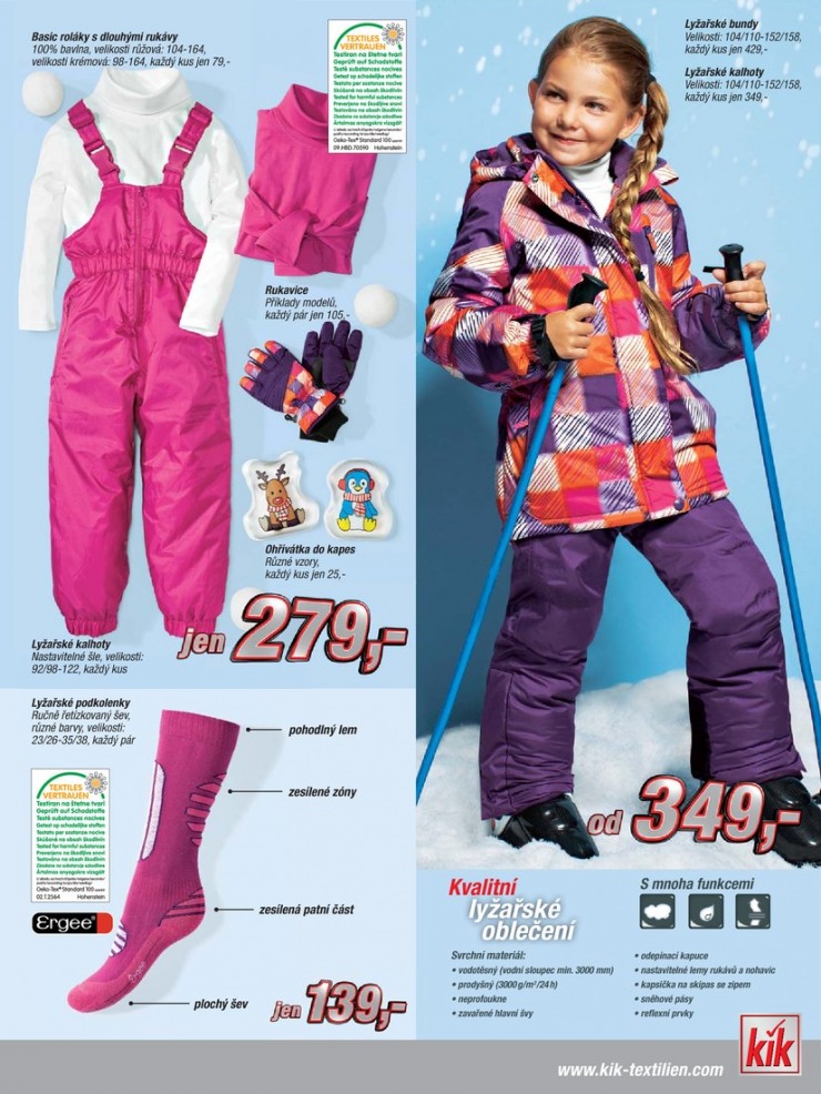 let�k Kik textil Prospekt od 16.10.2013 strana 1