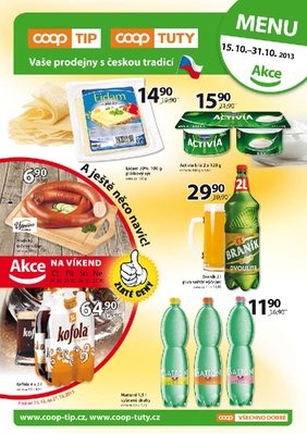 letk COOP Tuty Tip od 15.10.2013 strana 1