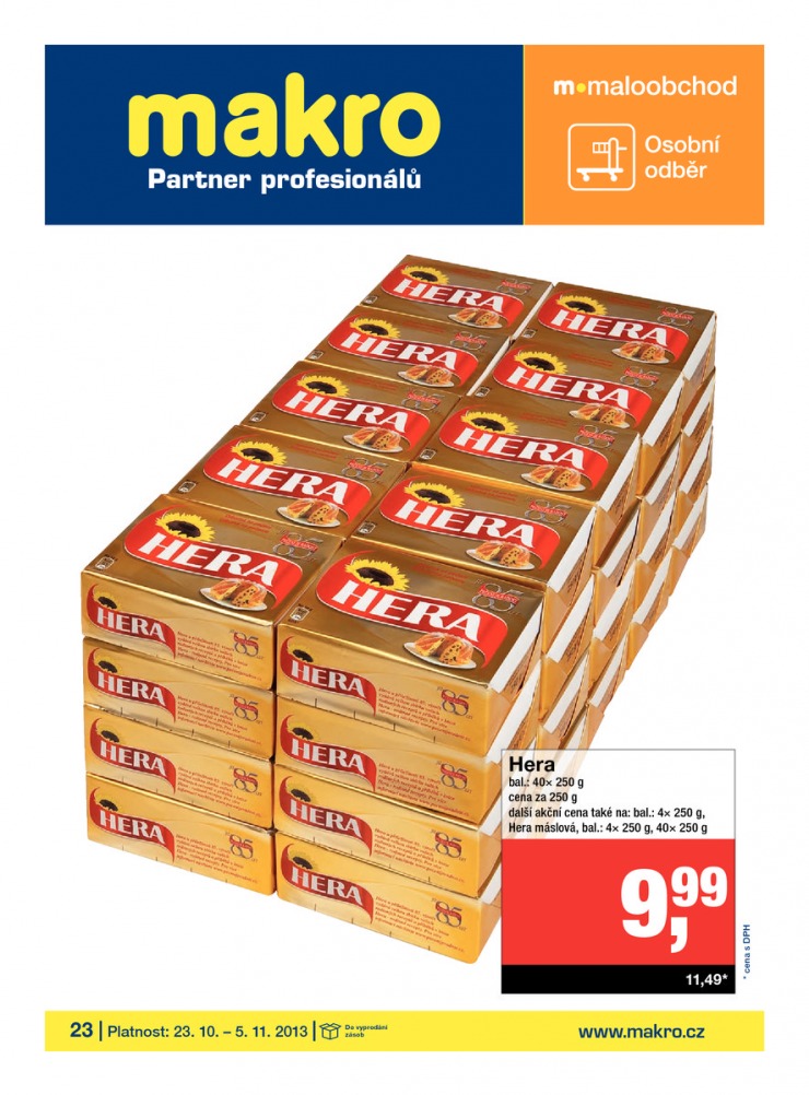 letk Makro Maloobchod od 23.10.2013 strana 1
