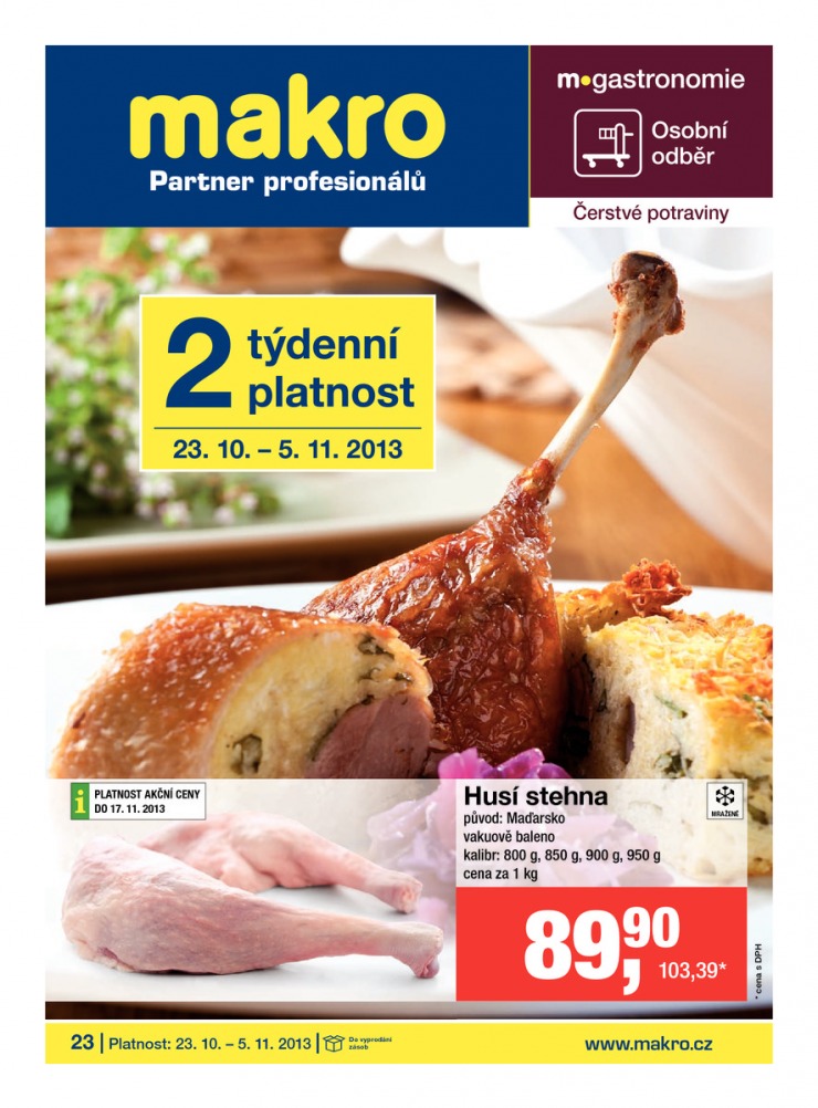 letk Makro Gastronomie erstv od 23.10.2013 strana 1