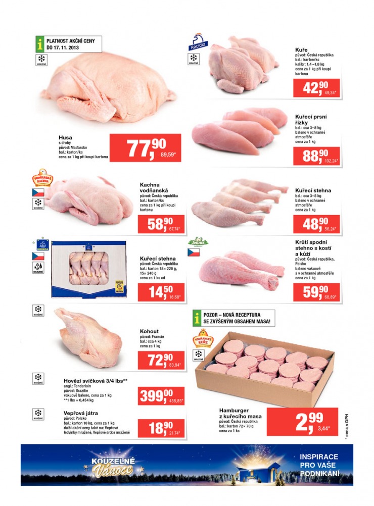 leták Makro Gastronomie čerstvé od 23.10.2013 strana 1 leták Makro Gastronomie čerstvé od 23.10.2013 strana 1