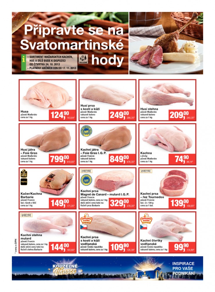 leták Makro Gastronomie čerstvé od 23.10.2013 strana 1 leták Makro Gastronomie čerstvé od 23.10.2013 strana 1