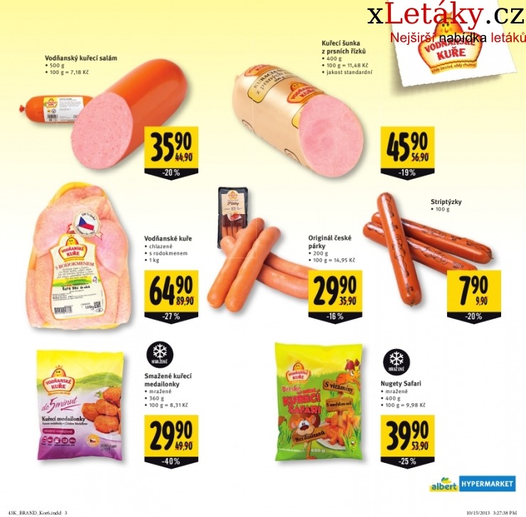 leták Albert Hypermarket - značkové výrobky leták strana 1 leták Albert Hypermarket - značkové výrobky leták strana 1