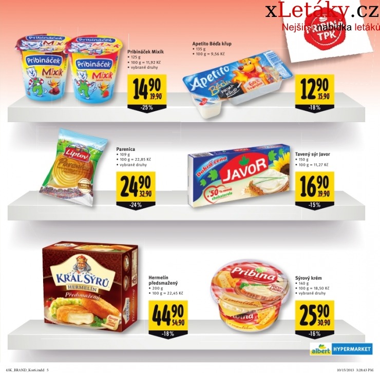 leták Albert Hypermarket - značkové výrobky leták strana 1 leták Albert Hypermarket - značkové výrobky leták strana 1