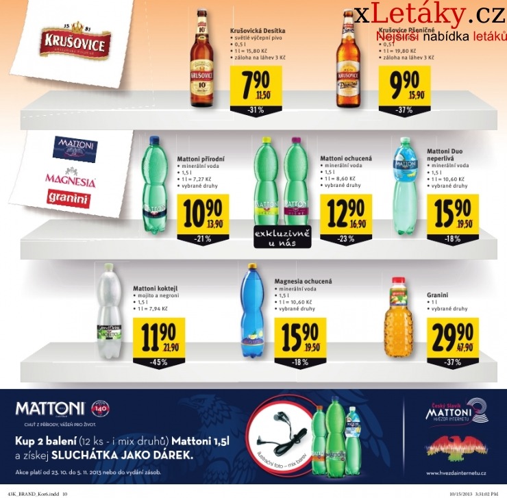 leták Albert Hypermarket - značkové výrobky leták  strana 1 leták Albert Hypermarket - značkové výrobky leták strana 1