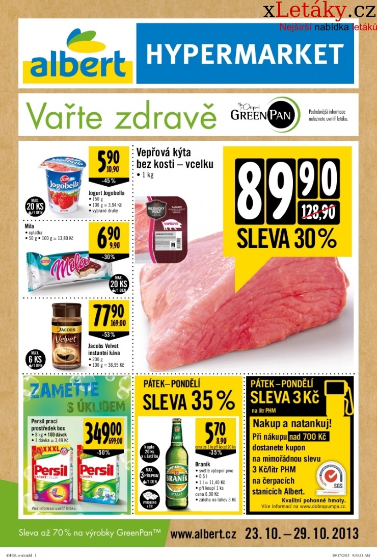leták Albert Hypermarket akční leták strana 1 leták Albert Hypermarket akční leták strana 1