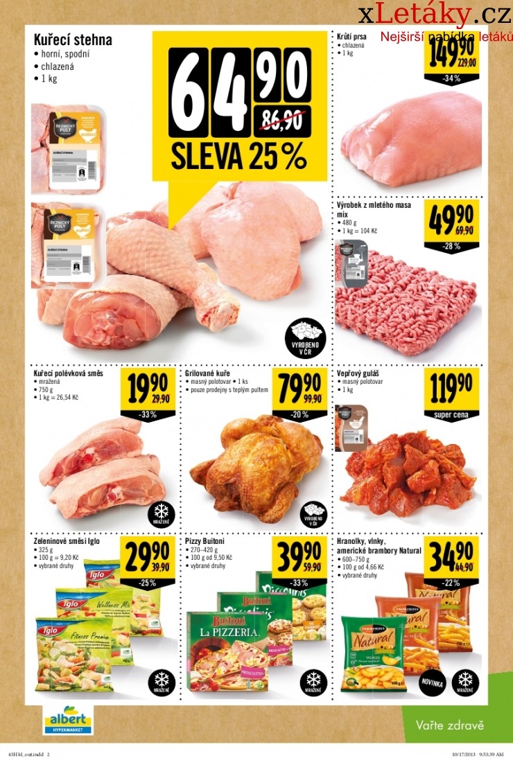 leták Albert Hypermarket akční leták strana 1 leták Albert Hypermarket akční leták strana 1