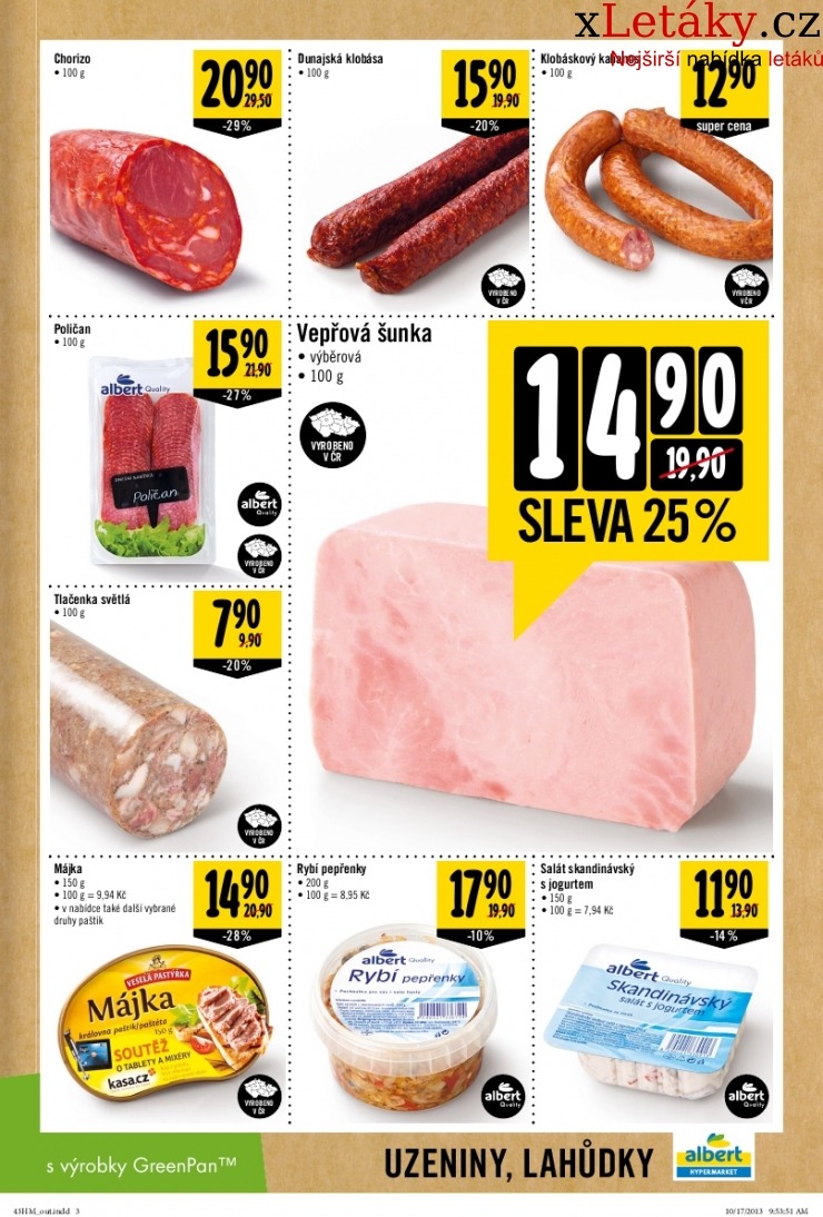 leták Albert Hypermarket akční leták strana 1 leták Albert Hypermarket akční leták strana 1