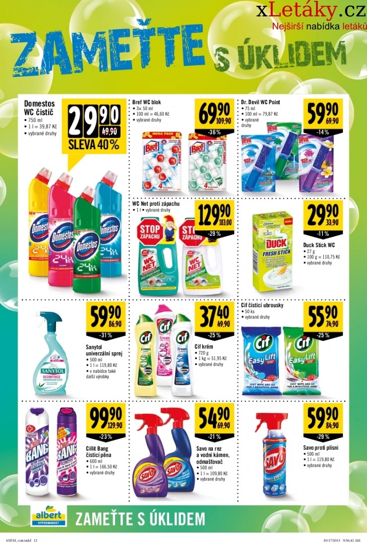 leták Albert Hypermarket akční leták strana 1 leták Albert Hypermarket akční leták strana 1