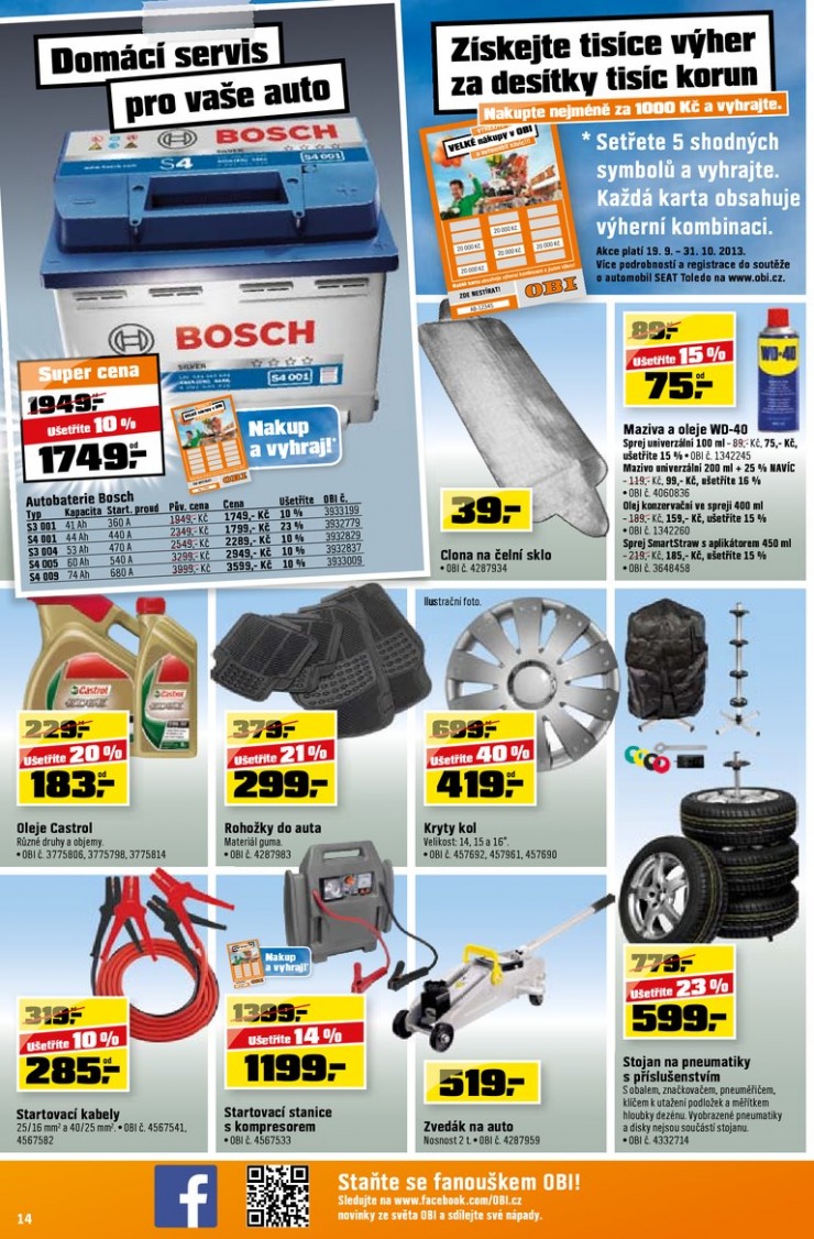 let�k OBI Aktu�ln� let�k od 17.10.2013 strana 1