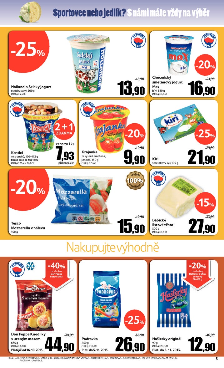 leták Tesco Expres obchody od 23.10.2013 strana 1 leták Tesco Expres obchody od 23.10.2013 strana 1