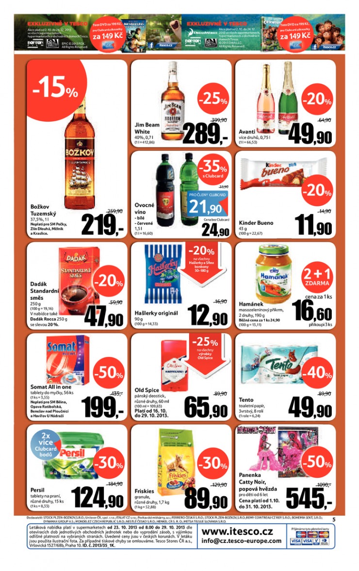 let�k Tesco supermarkety od 23.10.2013 strana 1