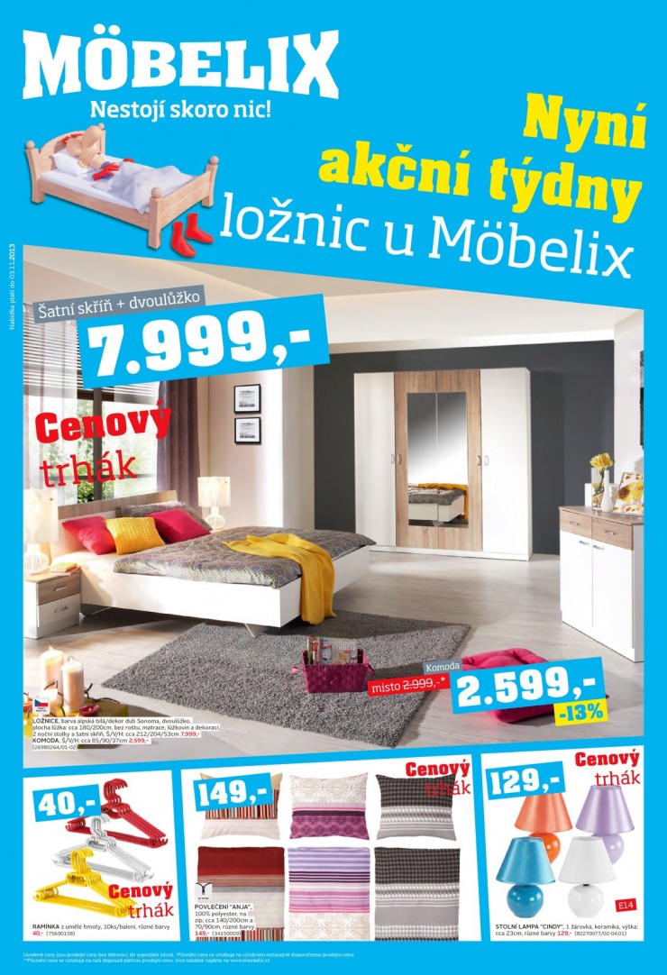 letk Mobelix Aktuln prospekt od 21.10.2013 strana 1