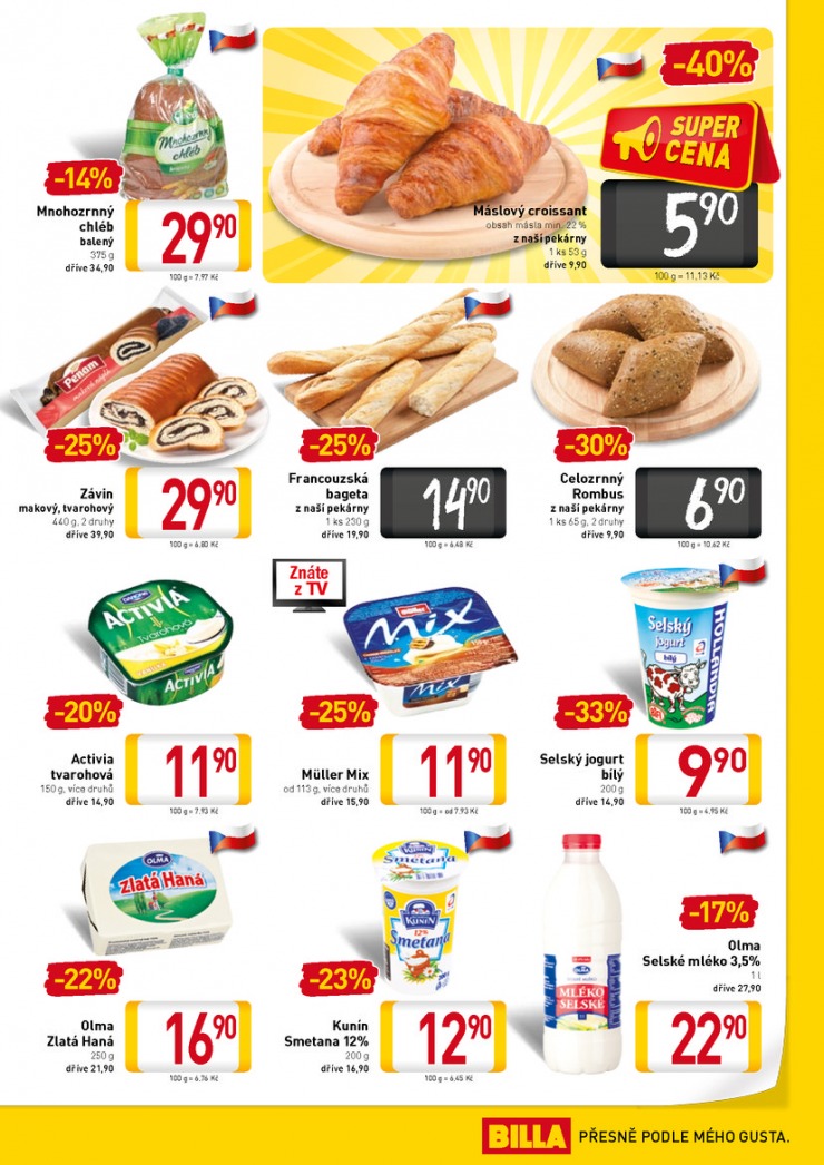 leták Billa velký od 23.10.2013 strana 1 leták Billa velký od 23.10.2013 strana 1