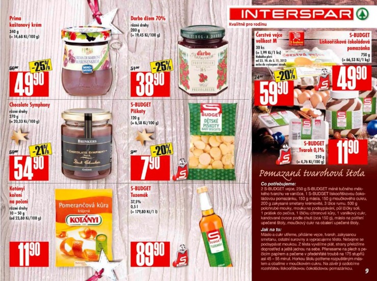 leták Interspar Pečení od 23.10.2013 strana 1 leták Interspar Pečení od 23.10.2013 strana 1