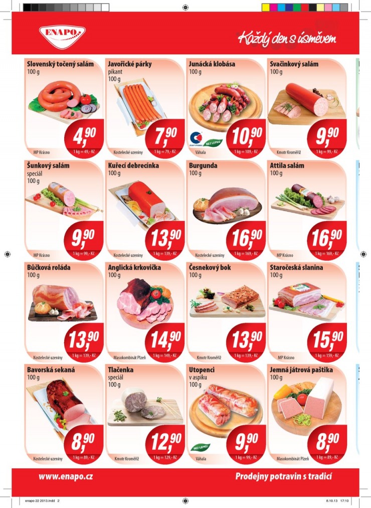 leták Enapo Akční leták od 22.10.2013 strana 1 leták Enapo Akční leták od 22.10.2013 strana 1