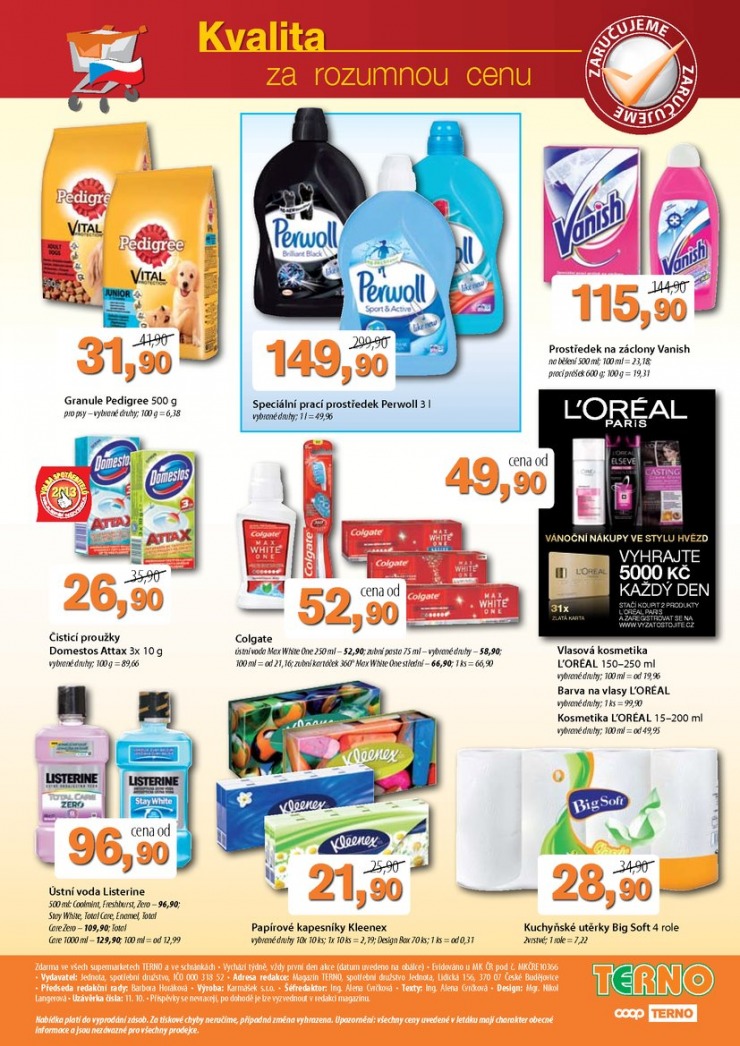 leták COOP Terno od 23.10.2013 strana 1 leták COOP Terno od 23.10.2013 strana 1