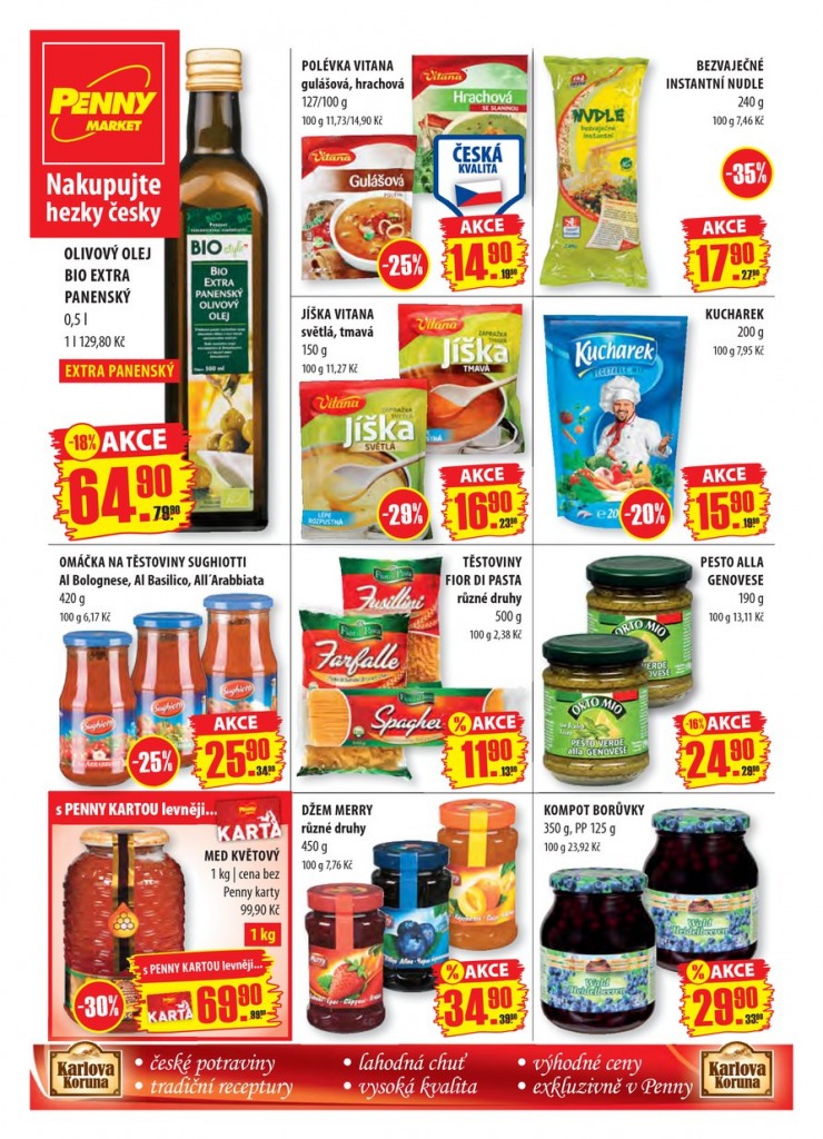 let�k Penny Aktu�ln� nab�dka od 28.10.2013 strana 1