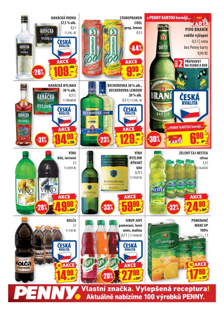 let�k Penny Aktu�ln� nab�dka od 28.10.2013 strana 1