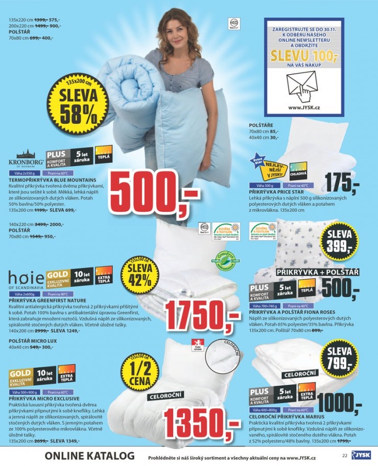 leták Jysk Nabídka týdne od 24.10.2013 strana 1 leták Jysk Nabídka týdne od 24.10.2013 strana 1