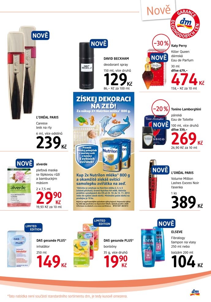 letk DM drogerie Journal 2. st od 23.10.2013 strana 1