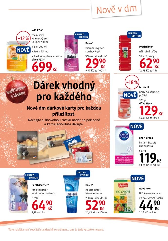 leták DM drogerie Journal 2. část od 23.10.2013 strana 1 leták DM drogerie Journal 2. část od 23.10.2013 strana 1