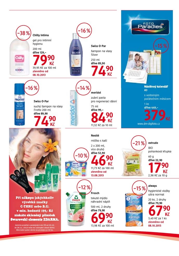 leták DM drogerie Journal 2. část od 23.10.2013 strana 1 leták DM drogerie Journal 2. část od 23.10.2013 strana 1