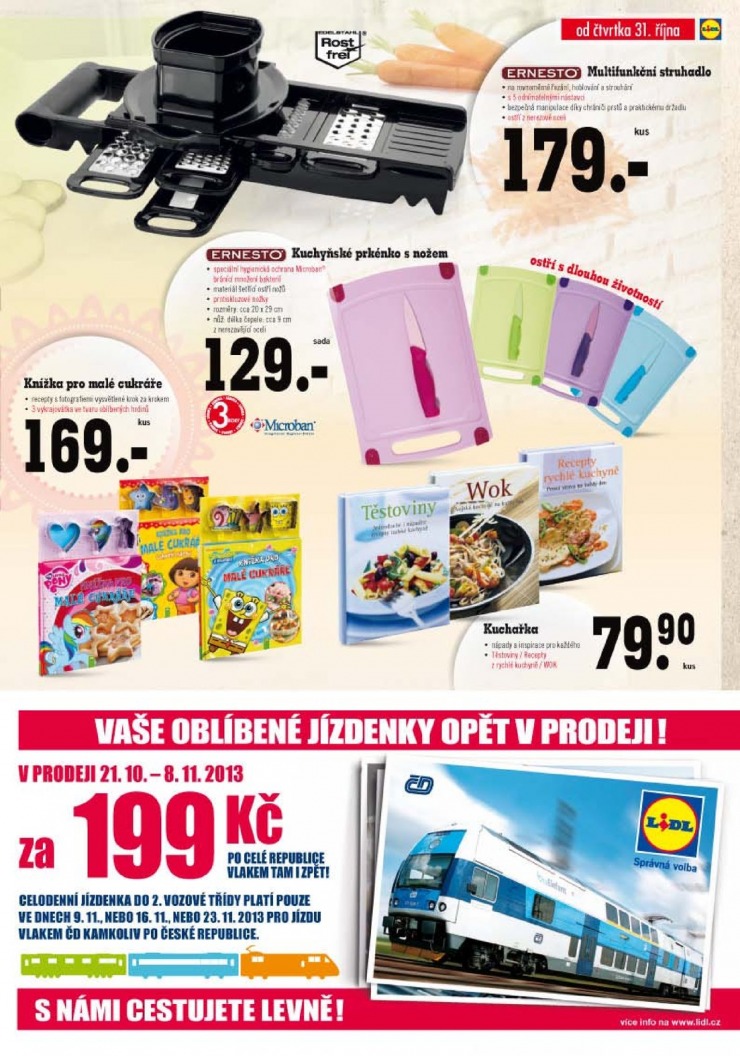 let�k Lidl Ak�n� nab�dka od 28.10.2013 strana 1