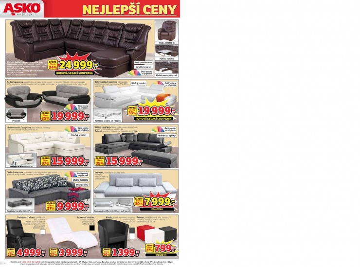 let�k Asko n�bytek pro Chomutov, T�bor, Znojmo od 24.10.2013 strana 1