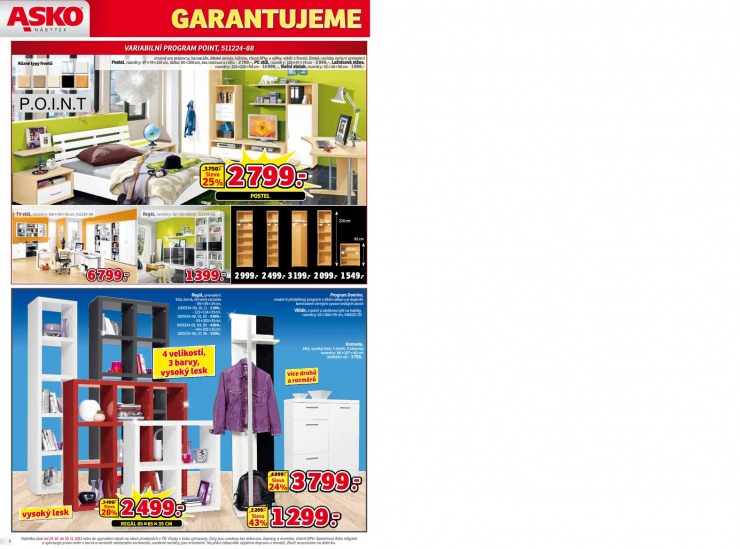 let�k Asko n�bytek pro Chomutov, T�bor, Znojmo od 24.10.2013 strana 1