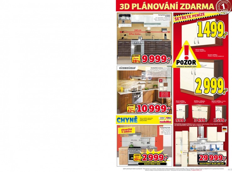 let�k Asko n�bytek pro Chomutov, T�bor, Znojmo od 24.10.2013 strana 1