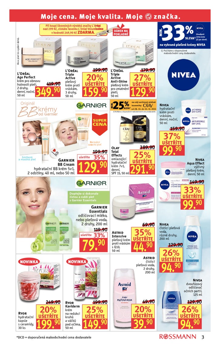 leták Rossmann Leták od 28.10.2013 strana 1 leták Rossmann Leták od 28.10.2013 strana 1