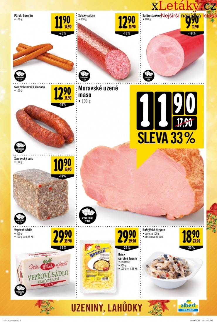 leták Albert Hypermarket akční leták strana 1 leták Albert Hypermarket akční leták strana 1
