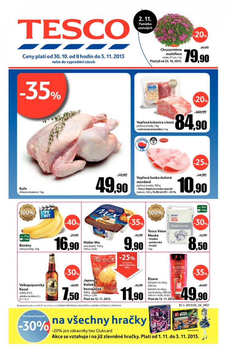 letk Tesco mal hypermarkety od 30.10.2013 strana 1