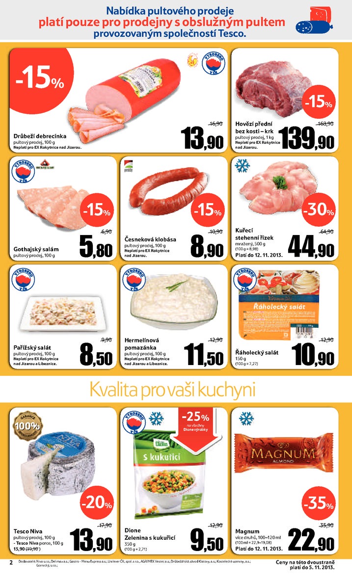 leták Tesco Expres obchody od 30.10.2013 strana 1 leták Tesco Expres obchody od 30.10.2013 strana 1