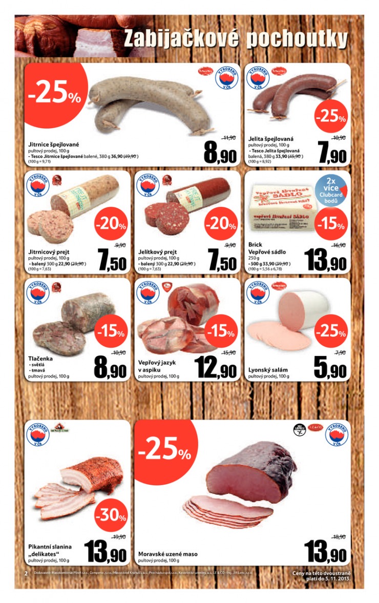 leták Tesco velké hypermarkety od 30.10.2013 strana 1 leták Tesco velké hypermarkety od 30.10.2013 strana 1