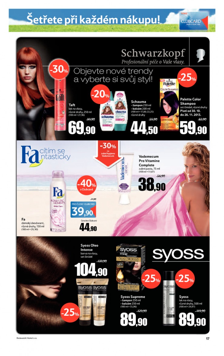 leták Tesco velké hypermarkety od 30.10.2013 strana 1 leták Tesco velké hypermarkety od 30.10.2013 strana 1