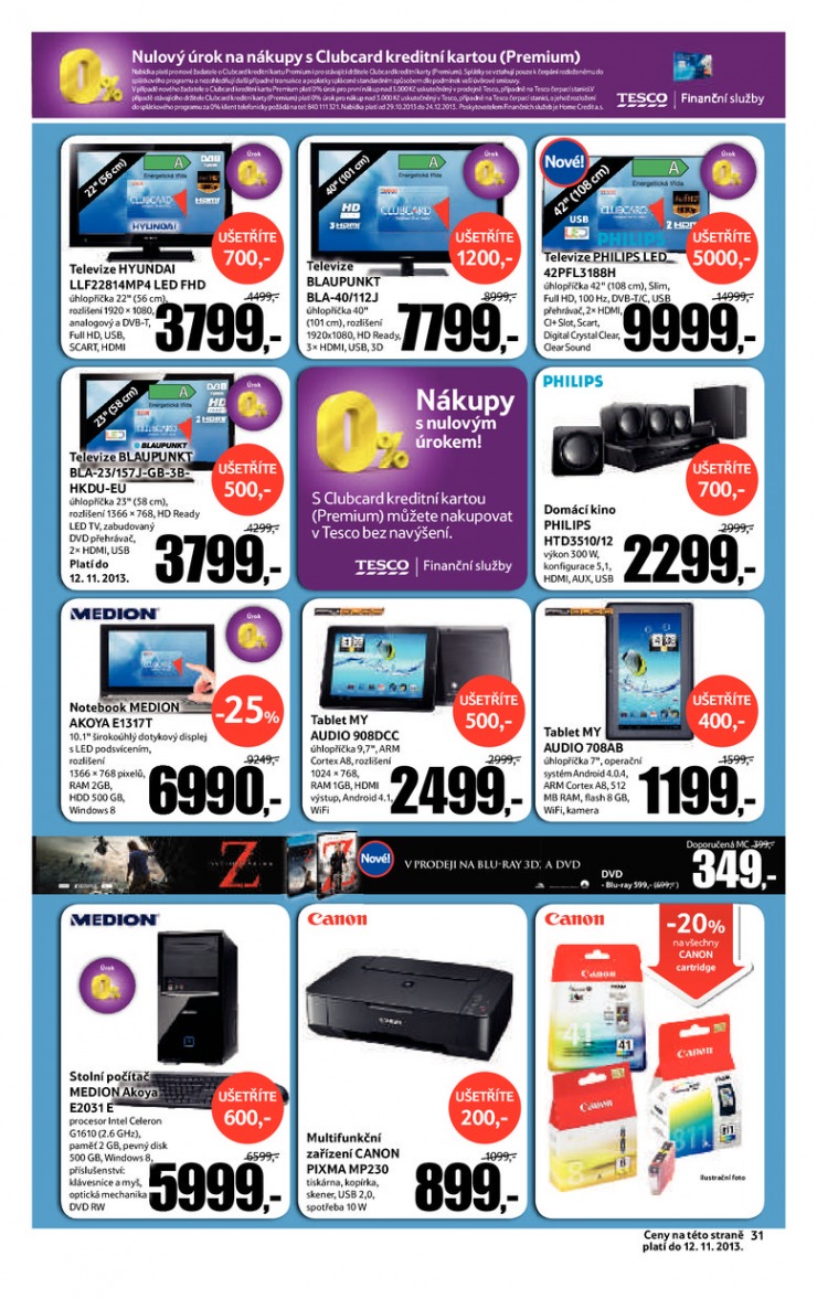 leták Tesco velké hypermarkety od 30.10.2013 strana 1 leták Tesco velké hypermarkety od 30.10.2013 strana 1